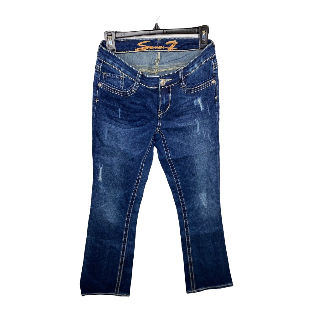 Women's Seven7 Premium‎ Jeans 4x30 Petite Boot Cut Stretch  (2693)